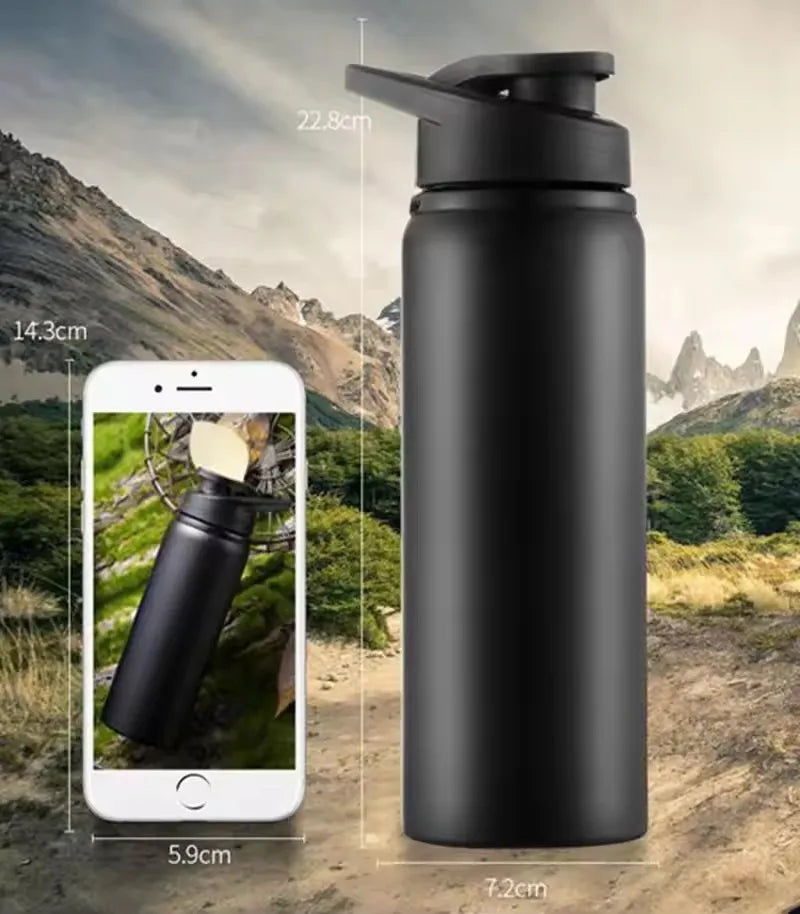 Stainless Steel Water Bottle For Outdoors and Fitness