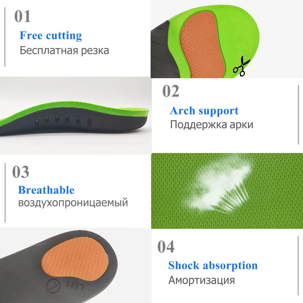 Orthopedic Shoes Insoles For Foot Arch Support