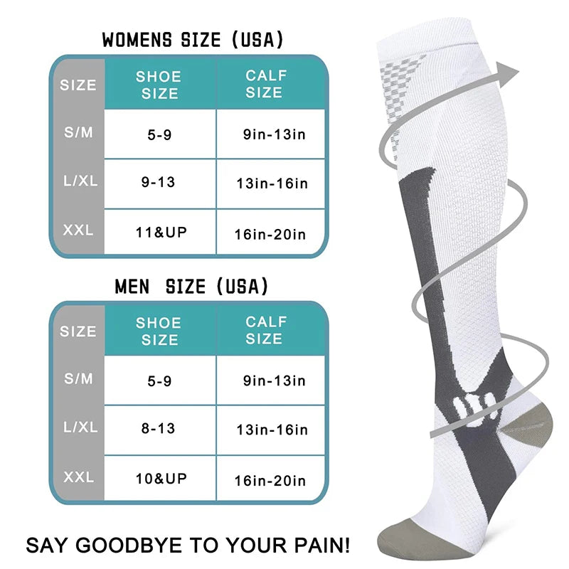 Compression Socks for Men And Women For Sports and Running