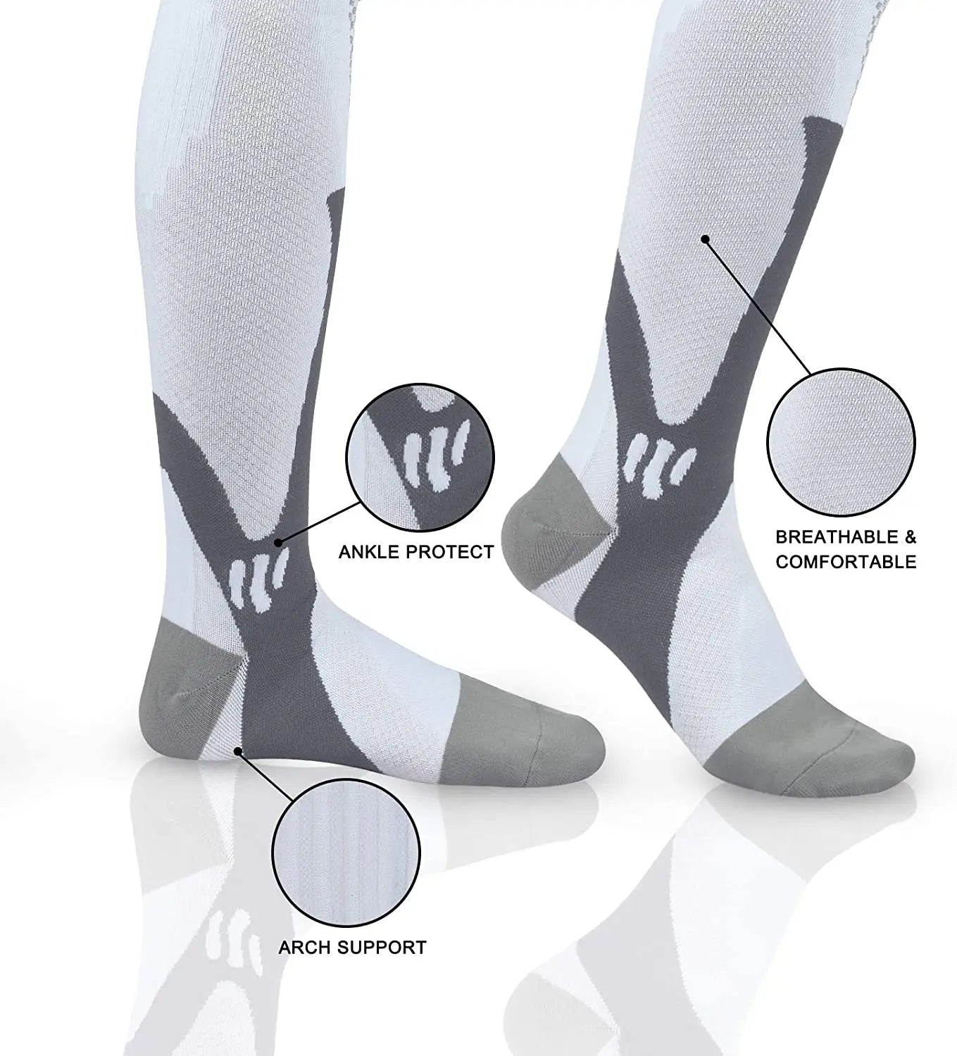 Compression Socks for Men And Women For Sports and Running
