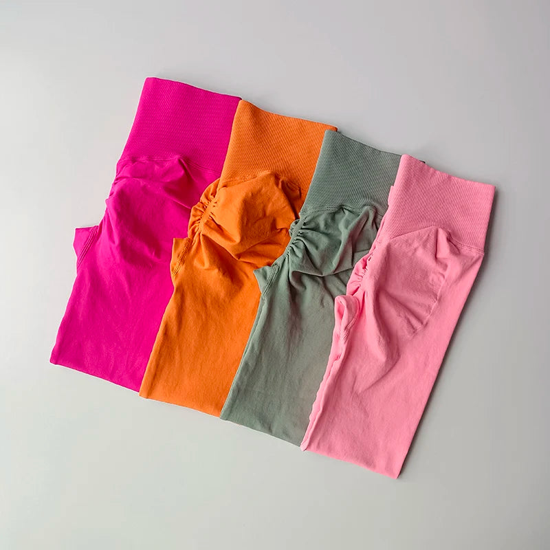 High Waist Yoga Leggings Women Seamless Push Up Sport Leggings Fitness