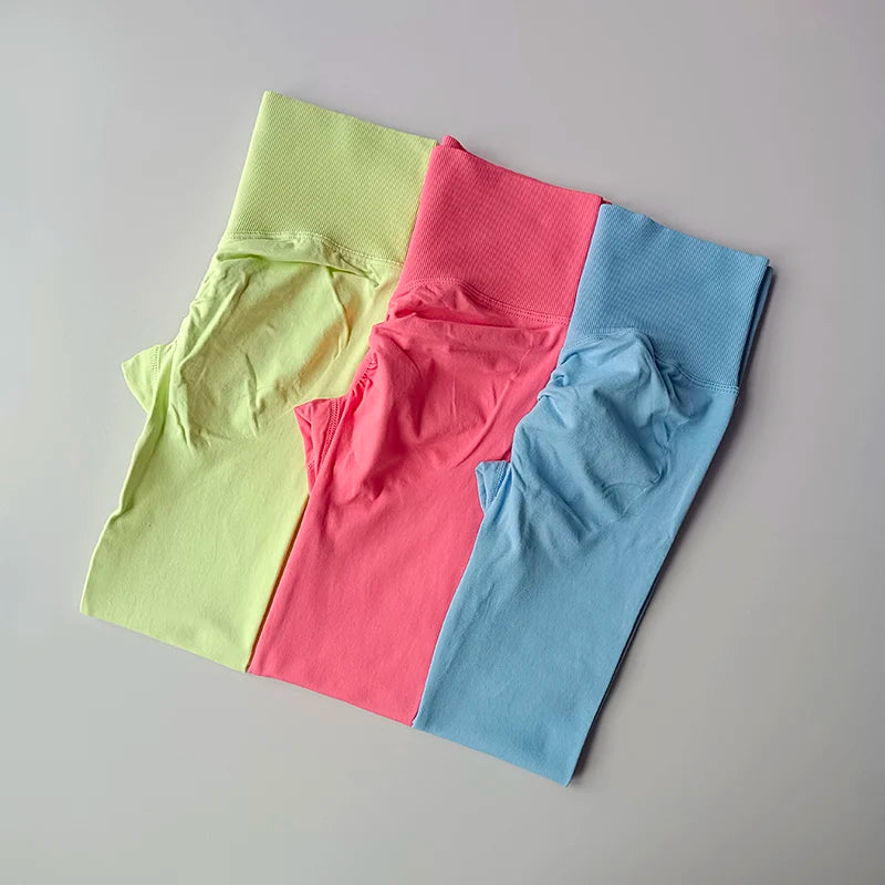 High Waist Yoga Leggings Women Seamless Push Up Sport Leggings Fitness