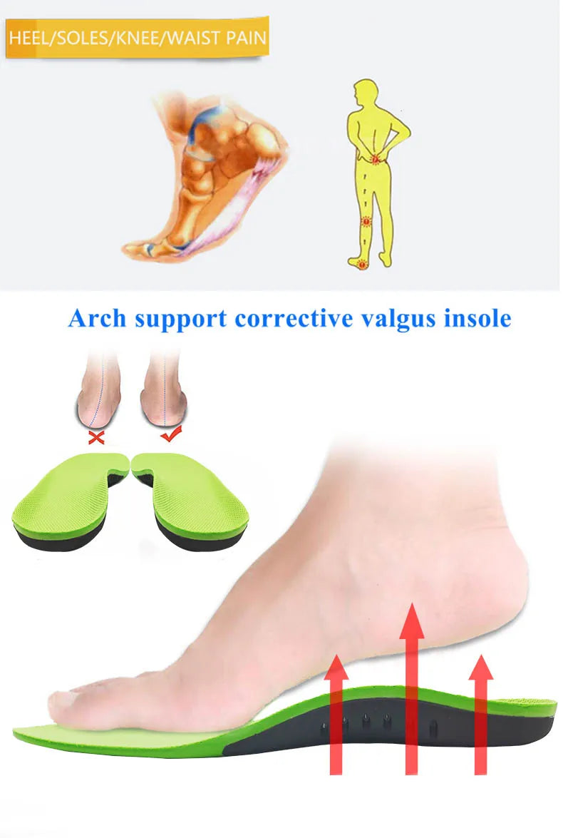 Orthopedic Shoes Insoles For Foot Arch Support