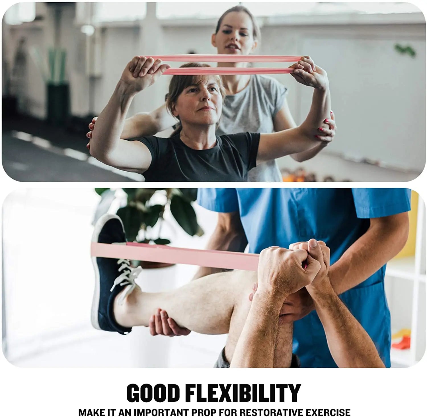 Resistance Loop Exercise Bands 5 Different Resistance Levels Elastic Band