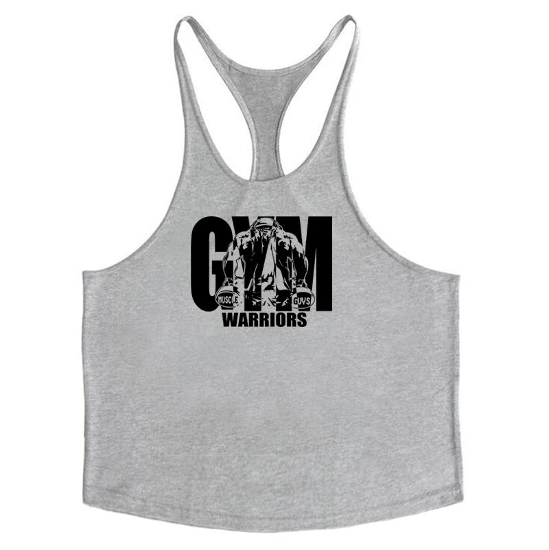 Men's Fitness Bodybuilding Cotton Tank Tops