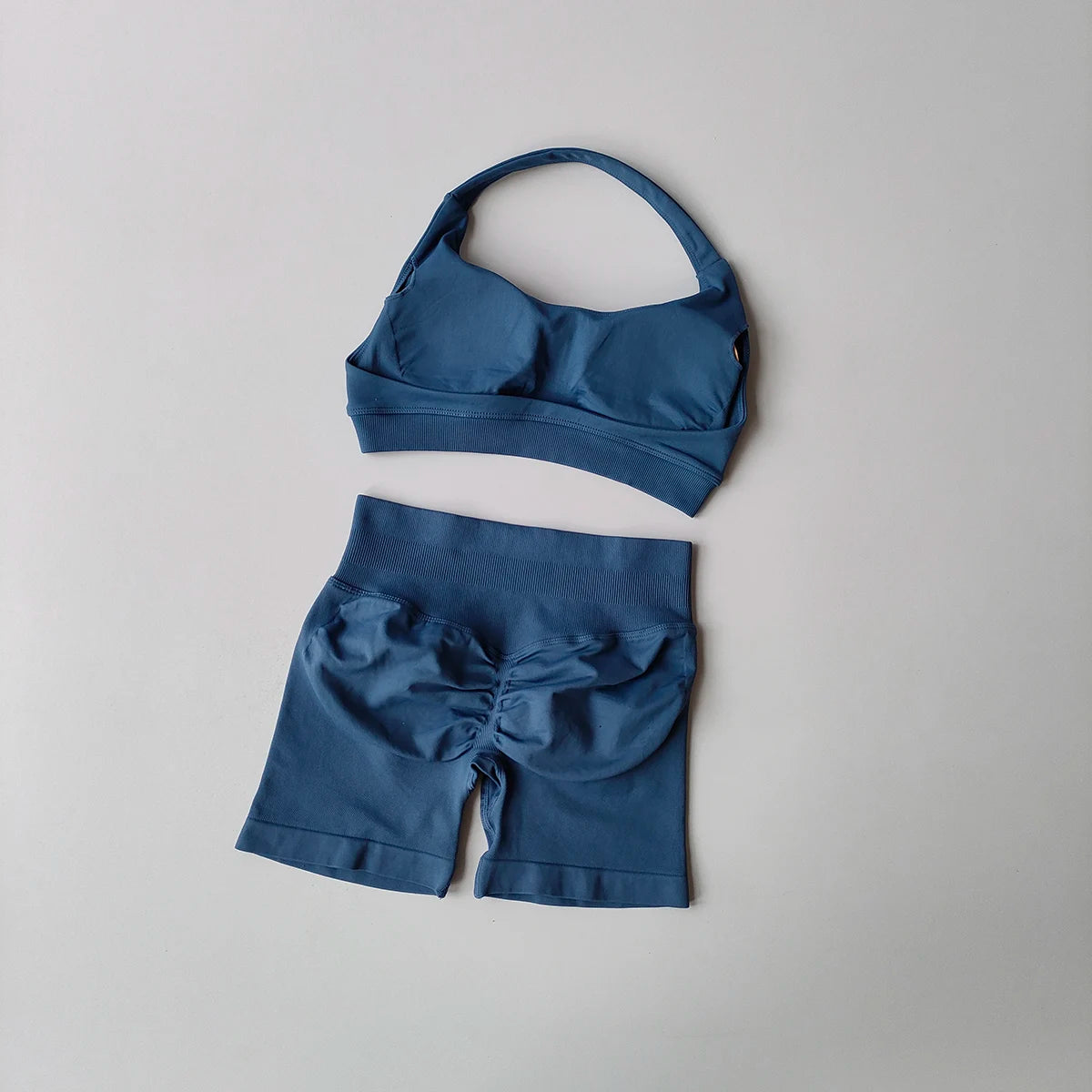 2 Piece Yoga Suit for Women Seamless Fitness Gym Outfit