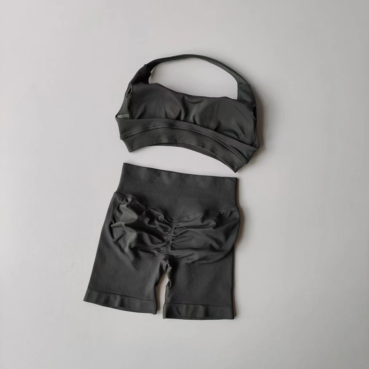 2 Piece Yoga Suit for Women Seamless Fitness Gym Outfit