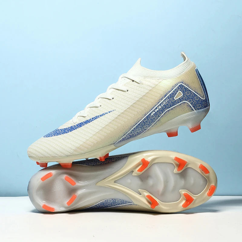 Men and Women Professional Training Football Cleats Ultralight Soccer Shoes