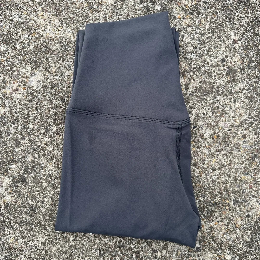 Solid Color High Waist Yoga Leggings For Women