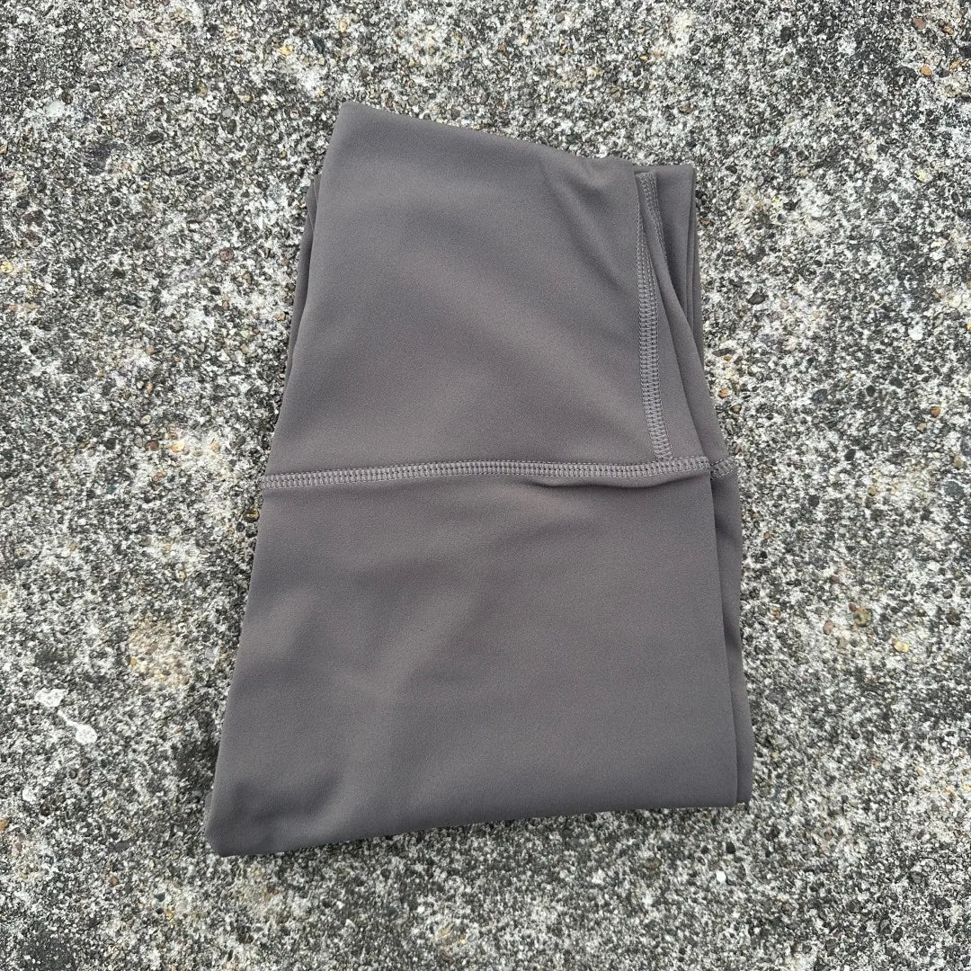 Solid Color High Waist Yoga Leggings For Women