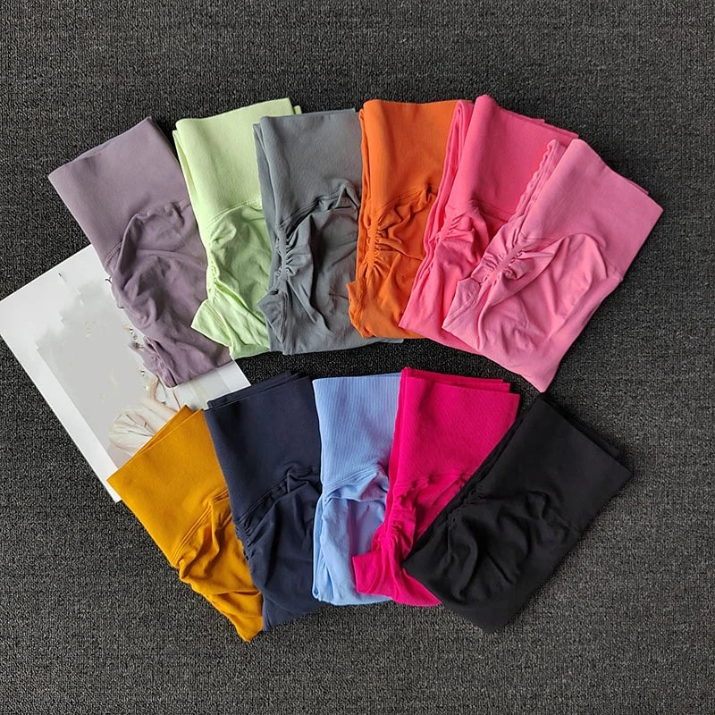 High Elastic Seamless Yoga Leggings - Women Fitness Quick Dry Push Up Sports Pants