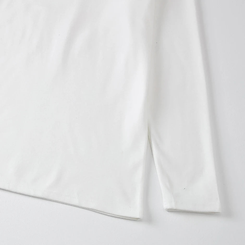 1/2piece Autumn And Winter Men's Semi High Neck Fashionable Base Long Sleeved Top Solid Color Casual Sports Fitness Warm T-shirt