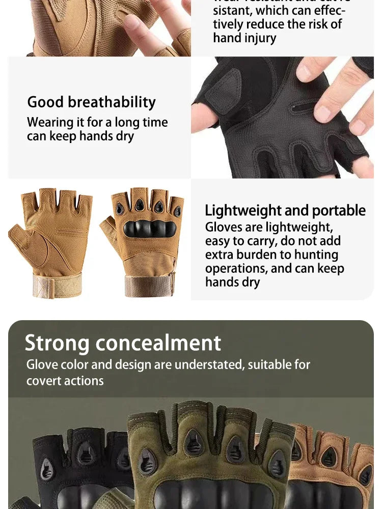 Half-finger Cycling Outdoor Gloves for Training and Fitness