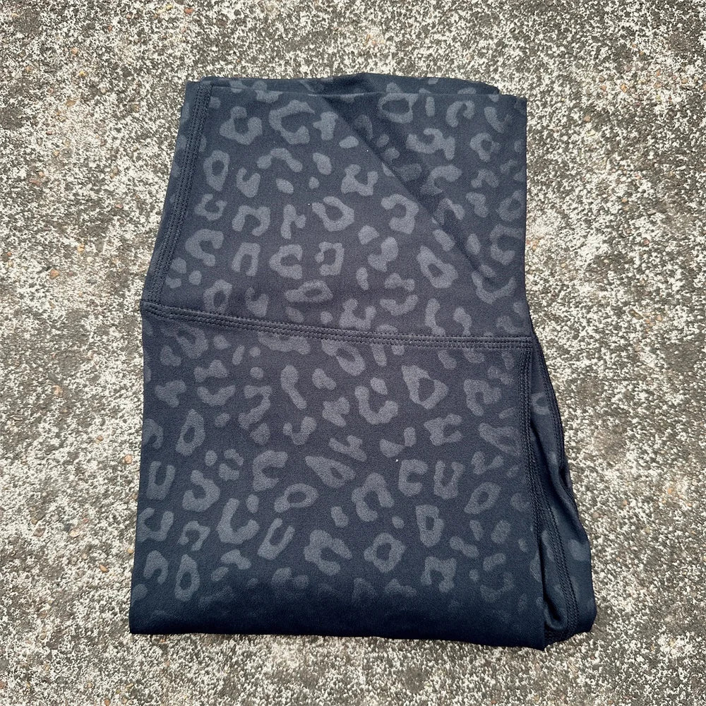 Solid Color High Waist Yoga Leggings For Women