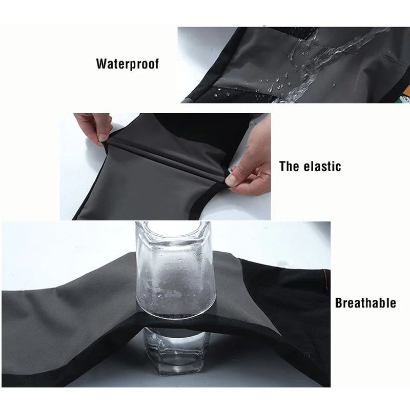 Men Sports Breathable Pants Hiking Trousers Camping Splash Prevention Quick Dry UV Resistant Elastic Thin