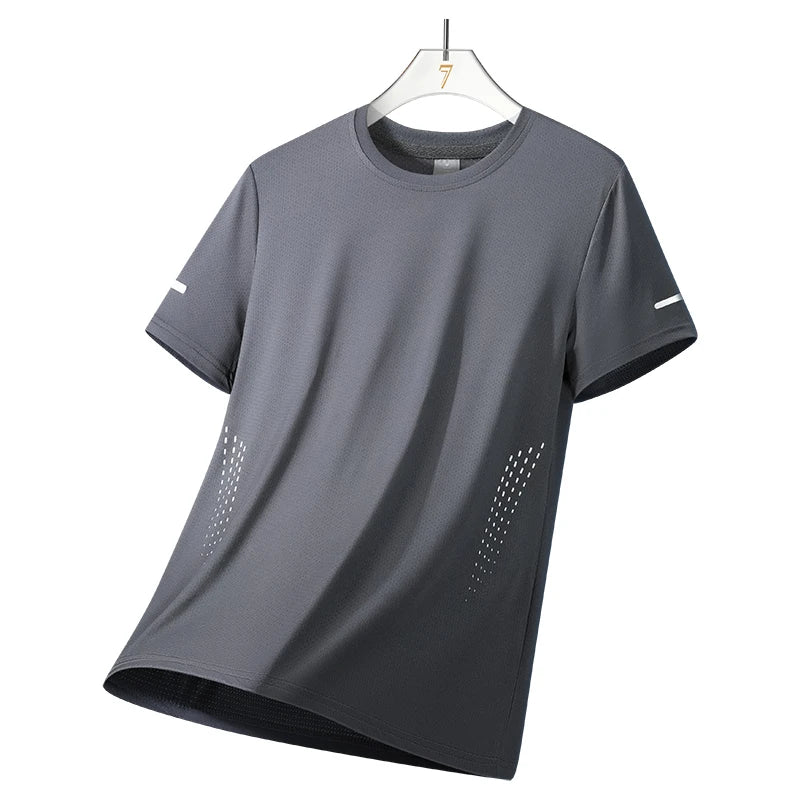 Men's Running Quick Drying T-Shirts Breathable For Sports and Fitness