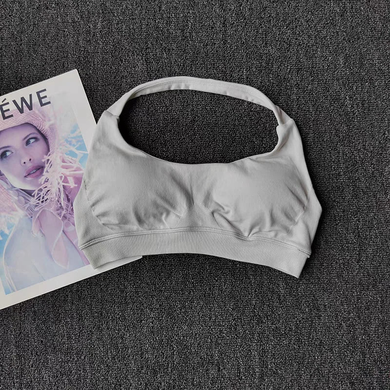 2 Piece Yoga Suit for Women Seamless Fitness Gym Outfit