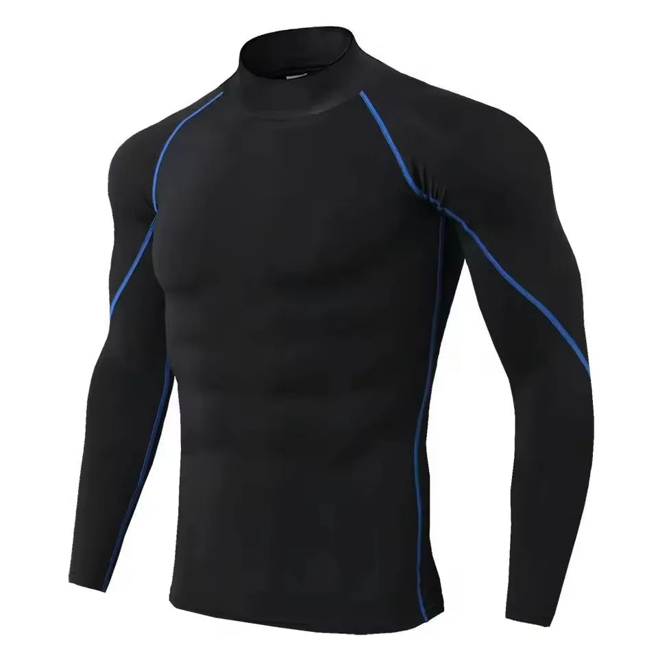 Men Compression Long Sleeve T Shirt Sportswear
