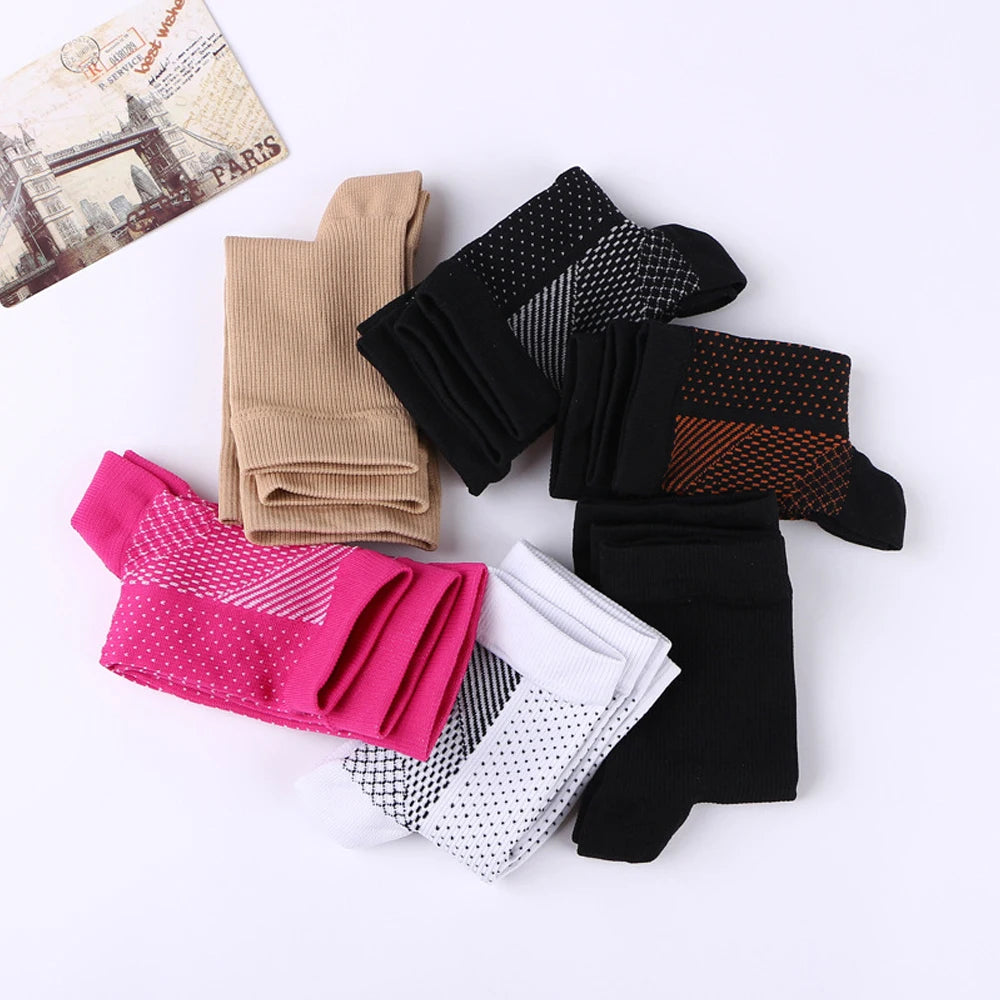 2 Pair Compression Ankle Brace For Heels Arch Support