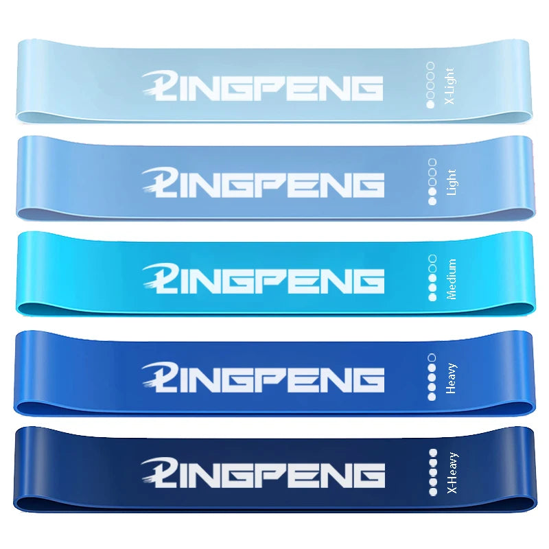 Resistance Loop Exercise Bands 5 Different Resistance Levels Elastic Band