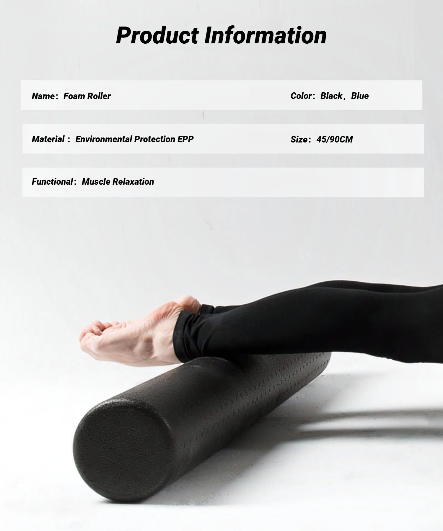 Foam Roller For Fitness Relaxation Recovery