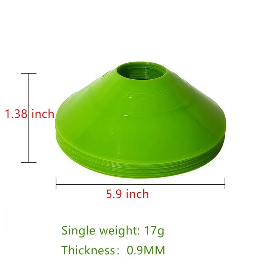 10 Piece Cone Pack For Training And Agility