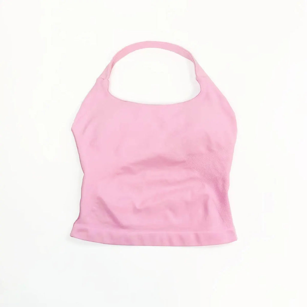 Gym Top Woman Longline Padded Fitness Clothing