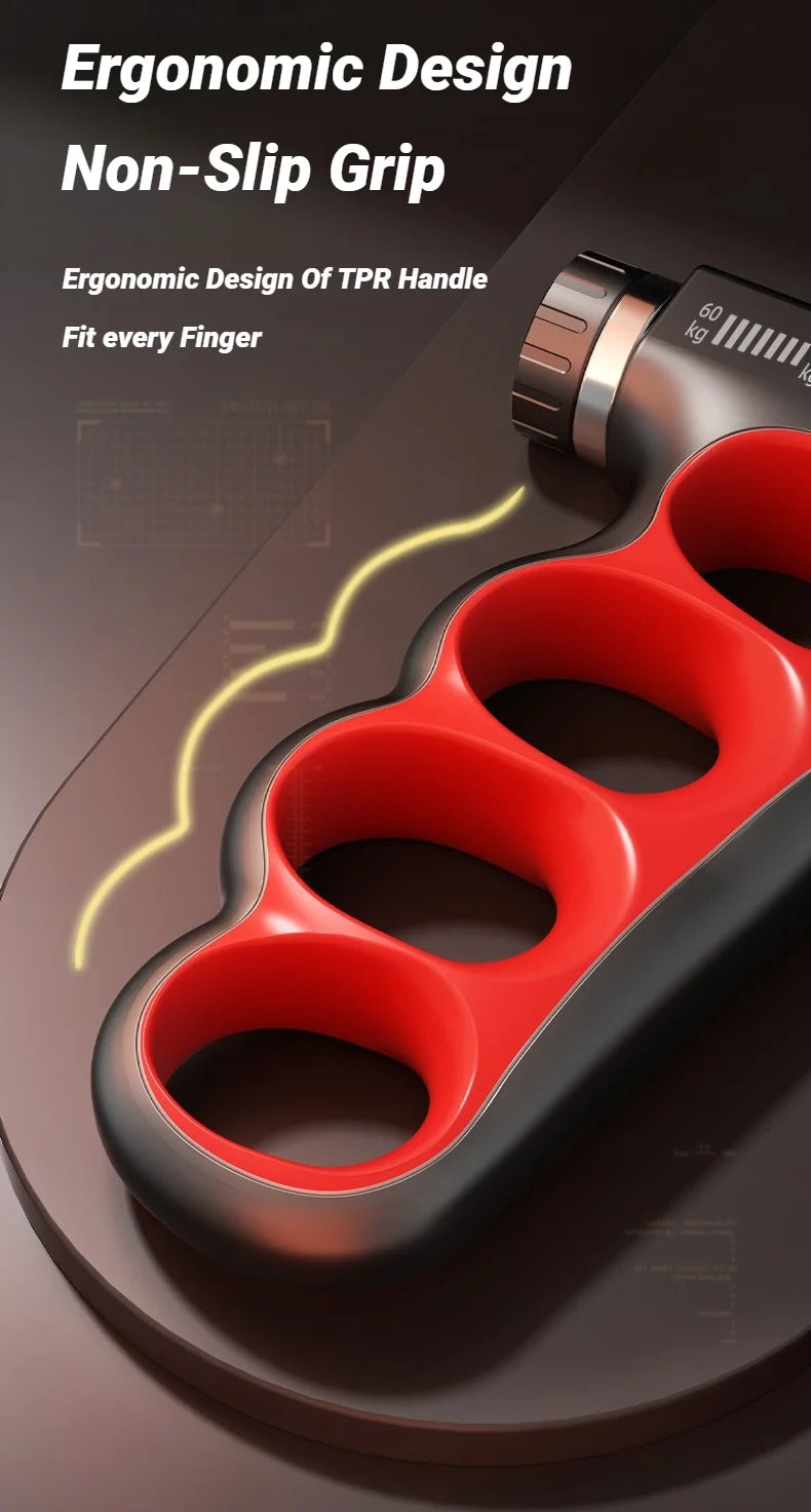 5-100KG Electronic Counting Adjustable Grip For Hand Muscle Strength