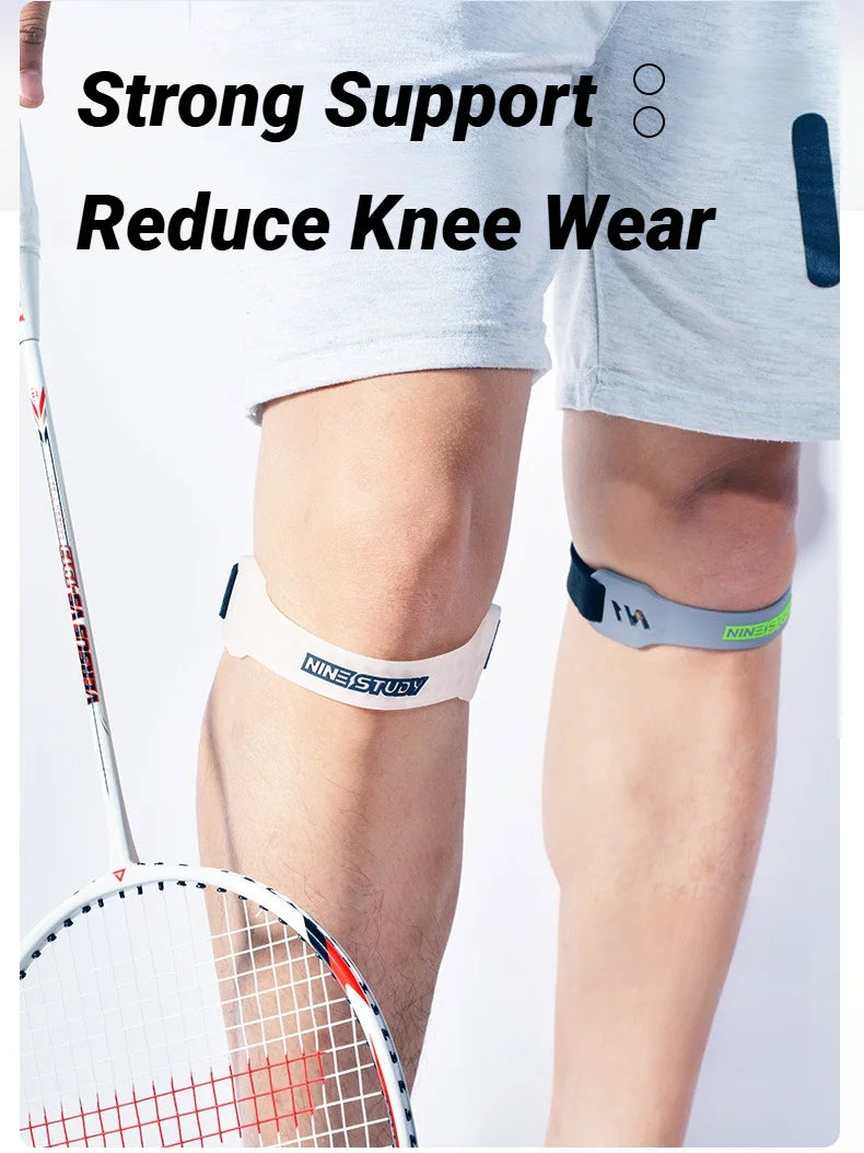 Adjustable PVC Knee Patellar Band Tendon Support Brace for Sports