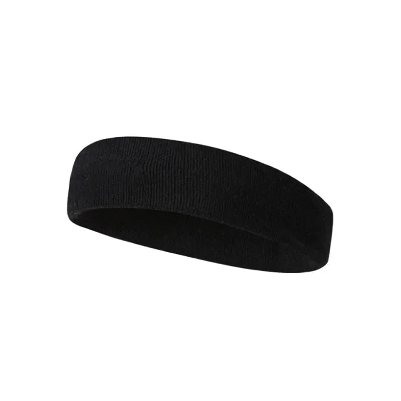 Women/Men Cotton Elastic Sweatband For Fitness Sports