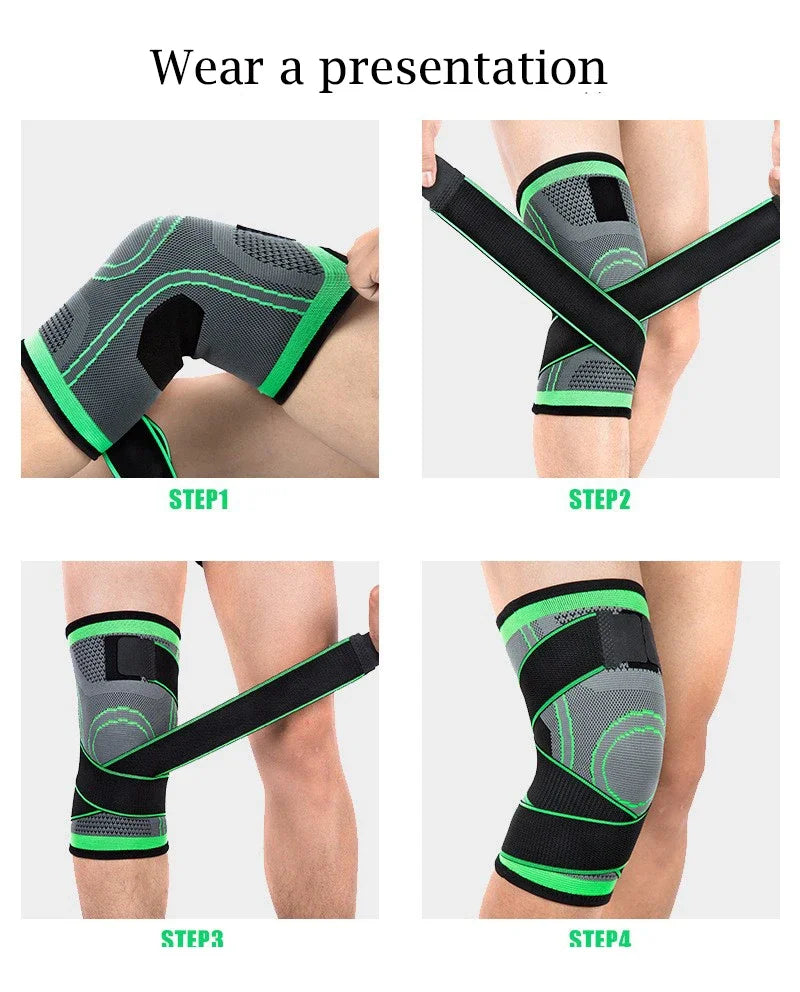 Adjustable Sports Knee Pad Relief Patella Stabilizer Brace for Sports