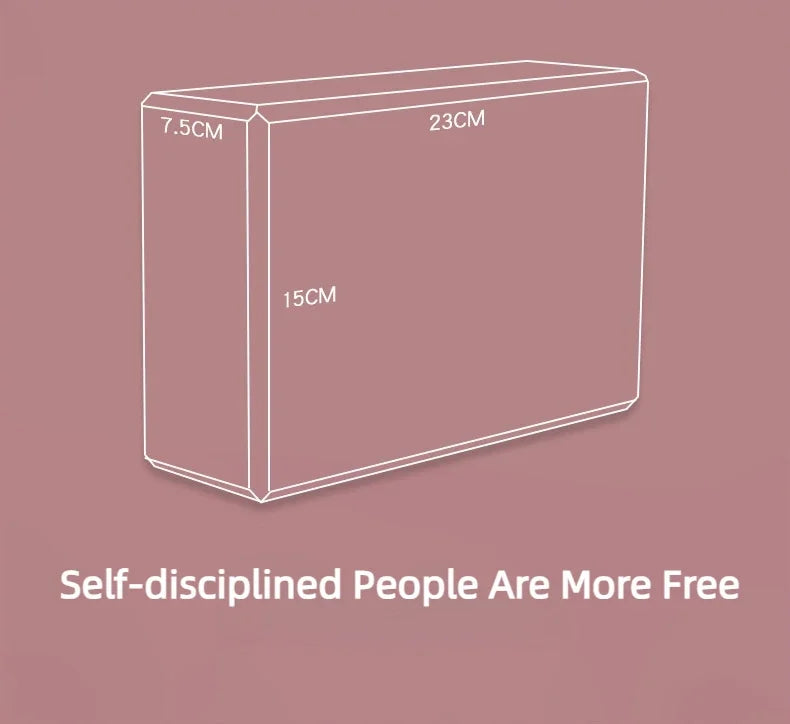 High-Density Yoga Blocks For Training Fitness