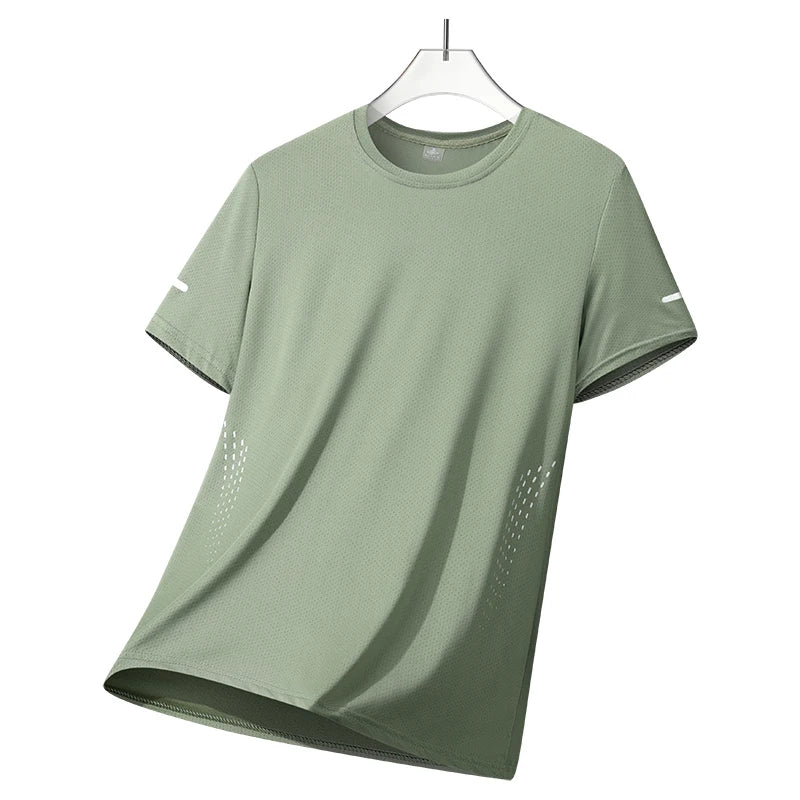 Men's Running Quick Drying T-Shirts Breathable For Sports and Fitness