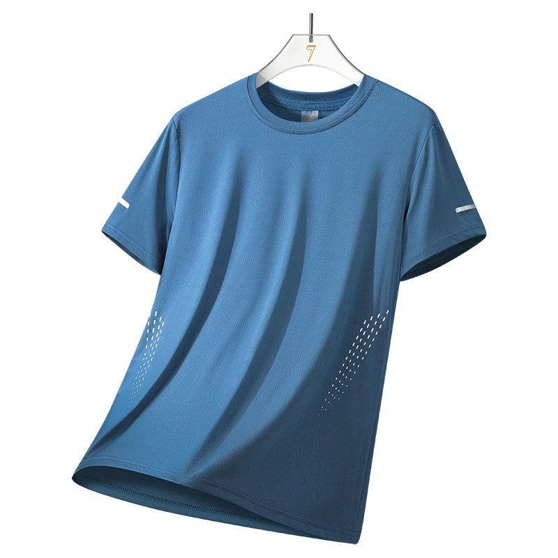 Men's Running Quick Drying T-Shirts Breathable For Sports and Fitness