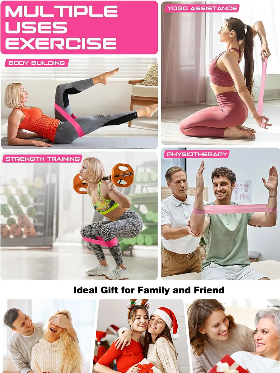 Resistance Bands for Working Out, Elastic Exercise Loop Bands