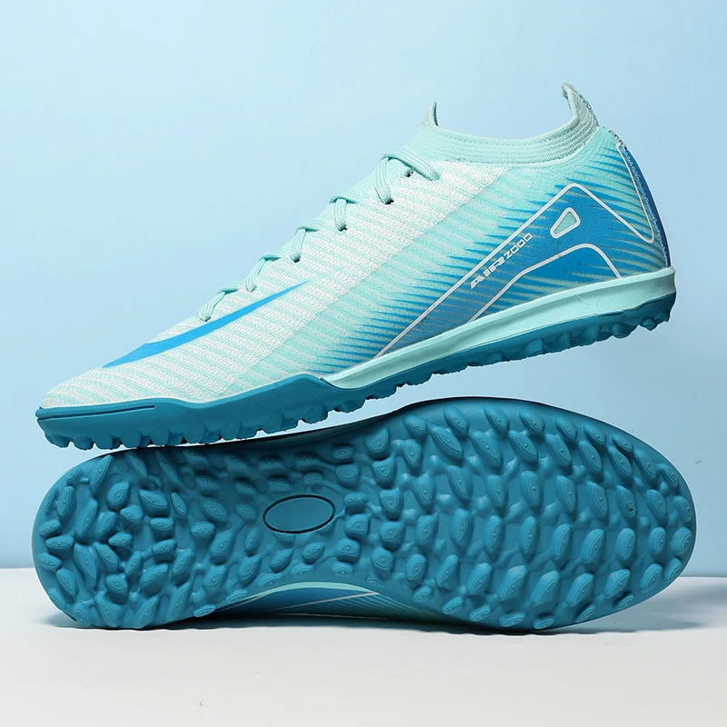 Men and Women Professional Training Football Cleats Ultralight Soccer Shoes