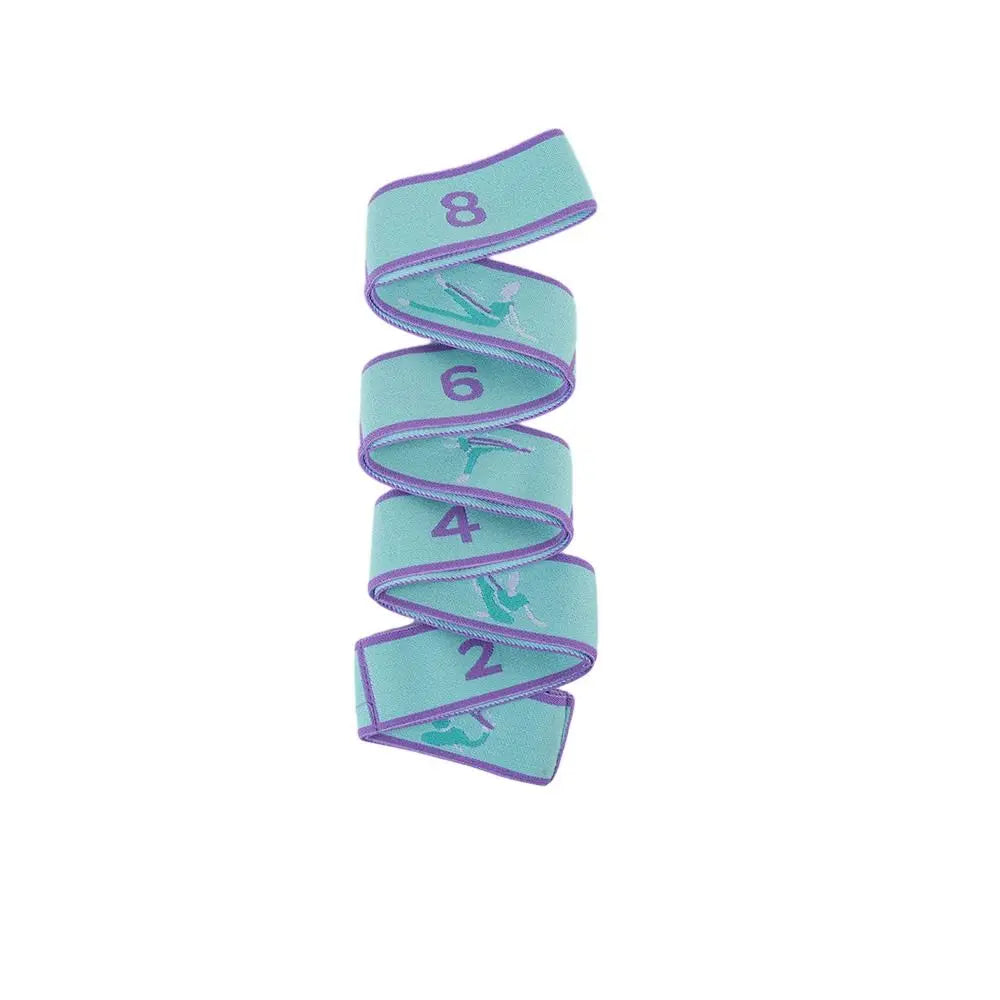 Yoga Stretching Belt Band Elastic Resistance Band For Fitness Home Workouts