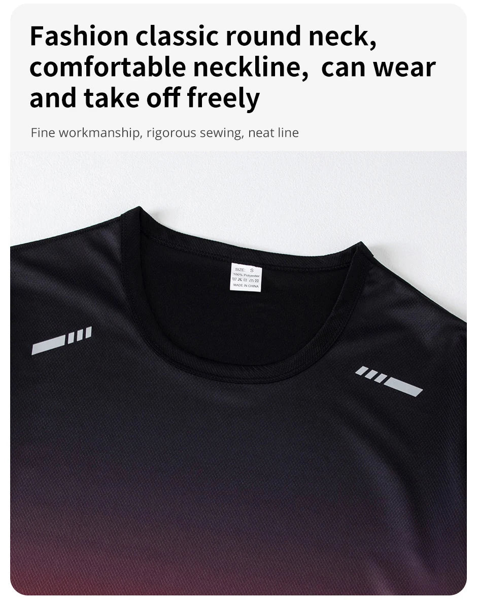 2 Piece Short Sleeved Sports Fit For Men