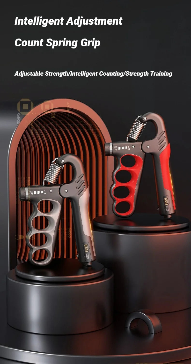 5-100KG Electronic Counting Adjustable Grip For Hand Muscle Strength