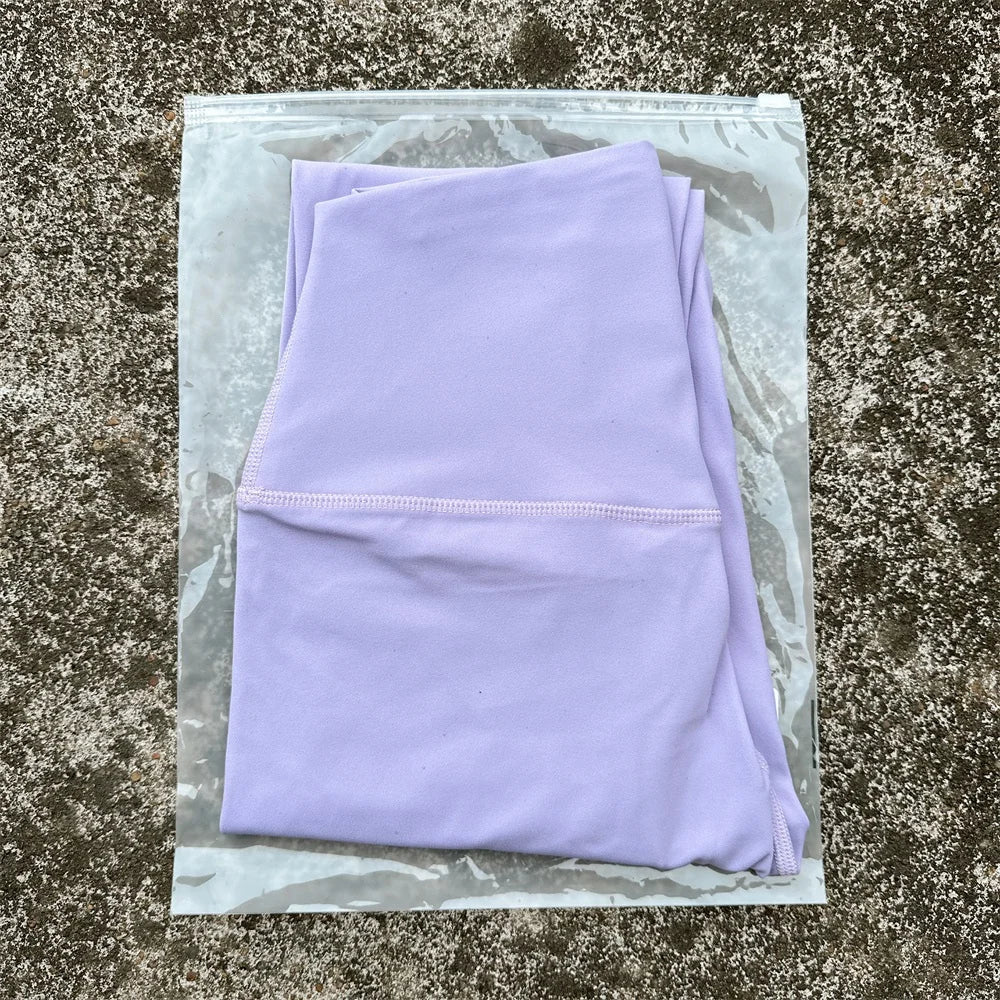 Solid Color High Waist Yoga Leggings For Women