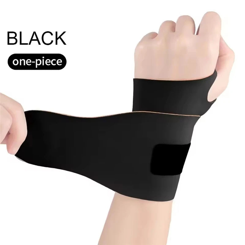 1 Piece Fitness Ultra-thin Elastic Adjustable Wristband For Protection And Pain Relief