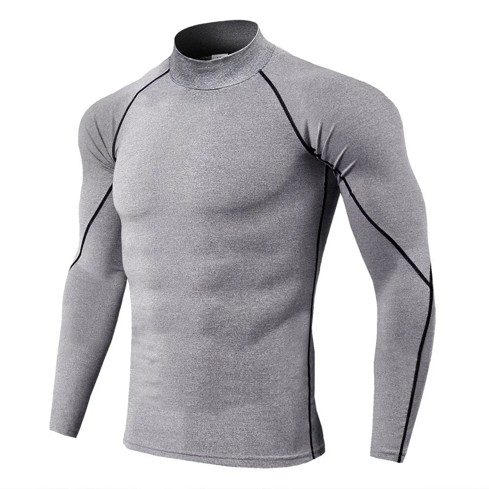 Men Compression Long Sleeve T Shirt Sportswear