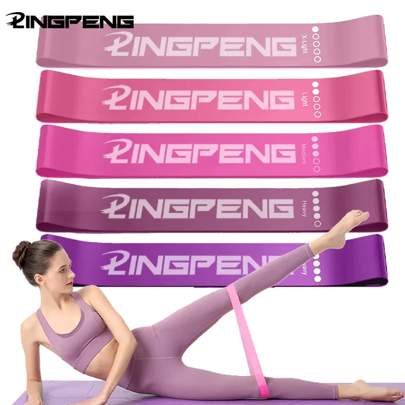 Resistance Loop Exercise Bands 5 Different Resistance Levels Elastic Band