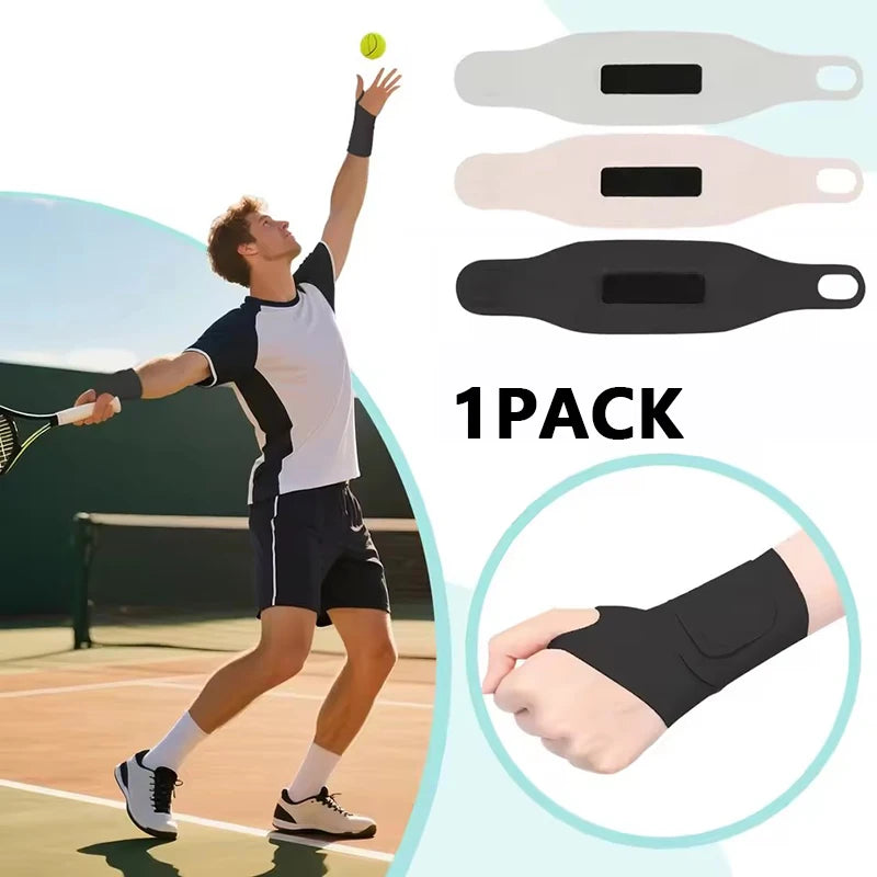 1 Piece Fitness Ultra-thin Elastic Adjustable Wristband For Protection And Pain Relief