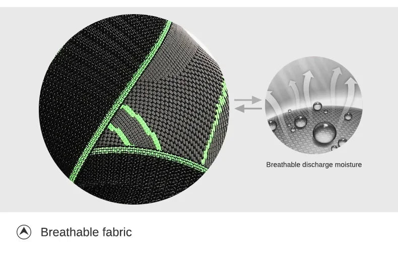 Knee Compression Brace with Adjustable Straps for Working Out