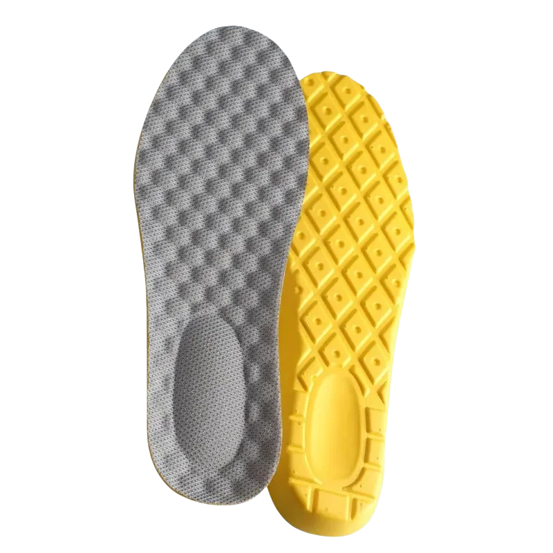 1 Pair/2Pairs Soft Latex Foam Breathable Insoles For Women Men