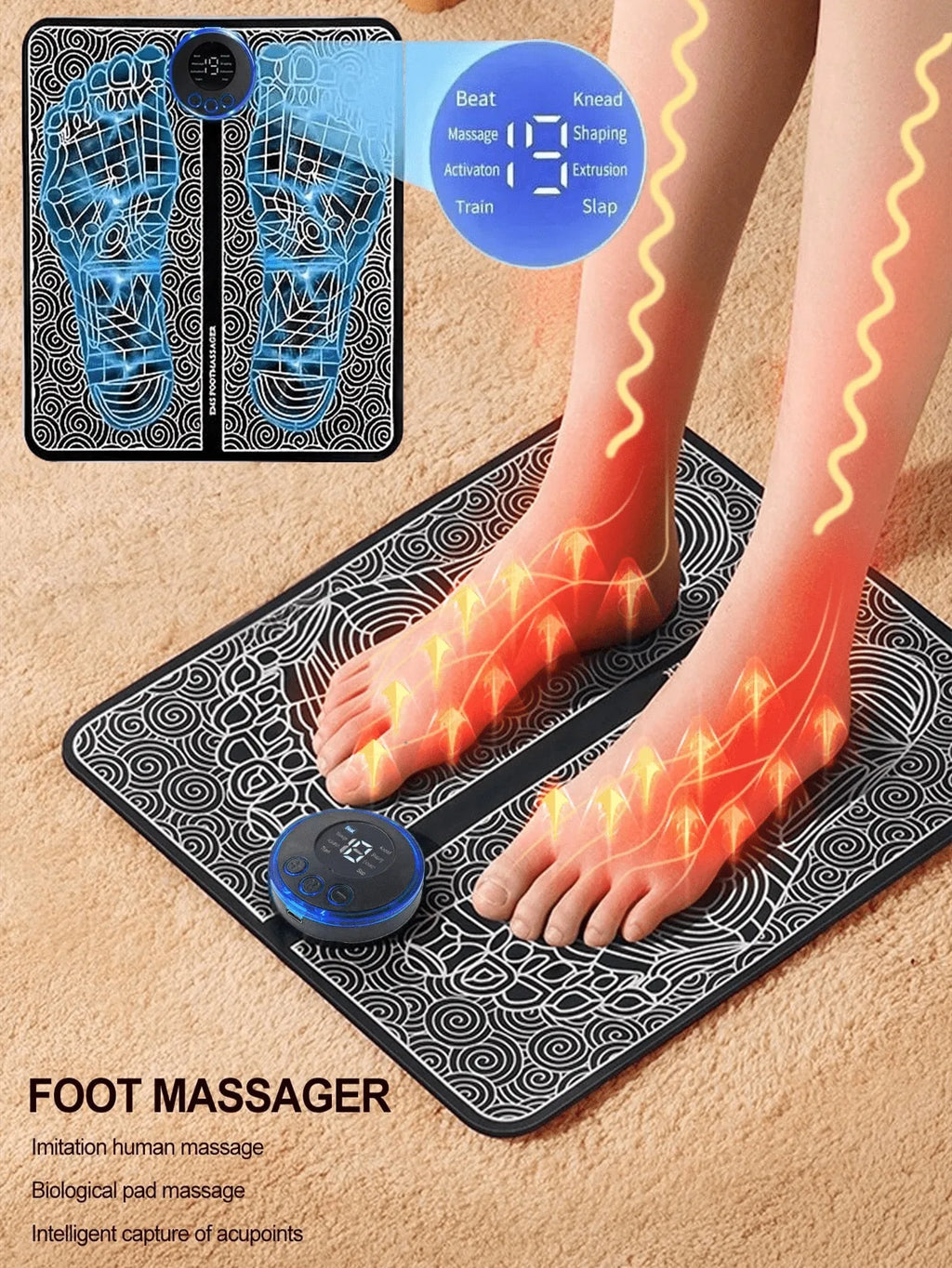Foot Massager Therapy Pad