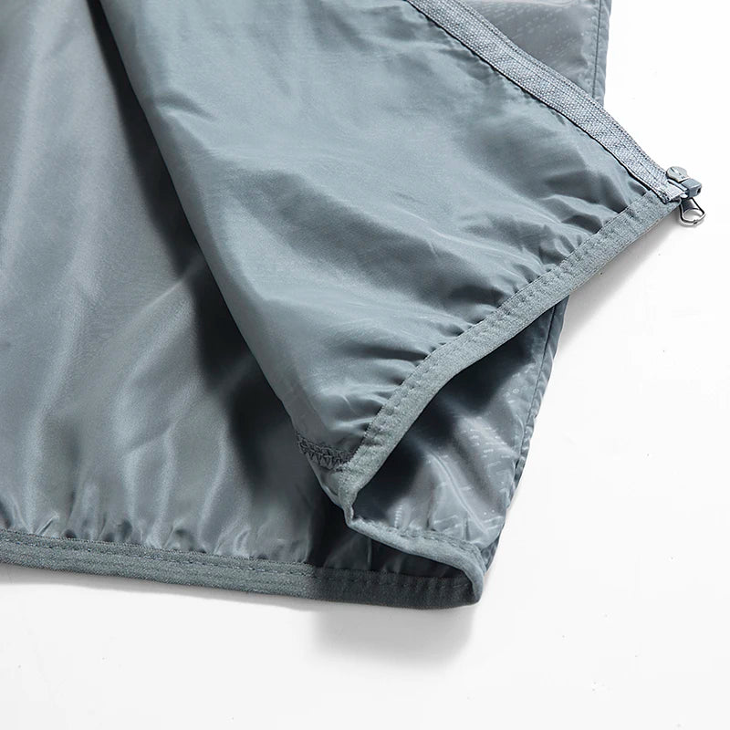 Men's Women's Waterproof Hiking Jacket Windbreaker Outdoor Coat