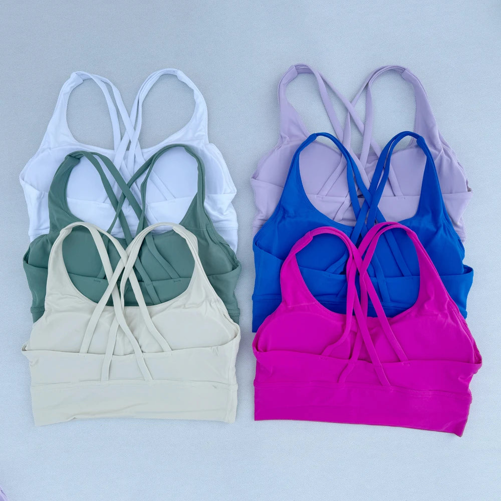 Women's Gym Top Sports Bra for Fitness and Training
