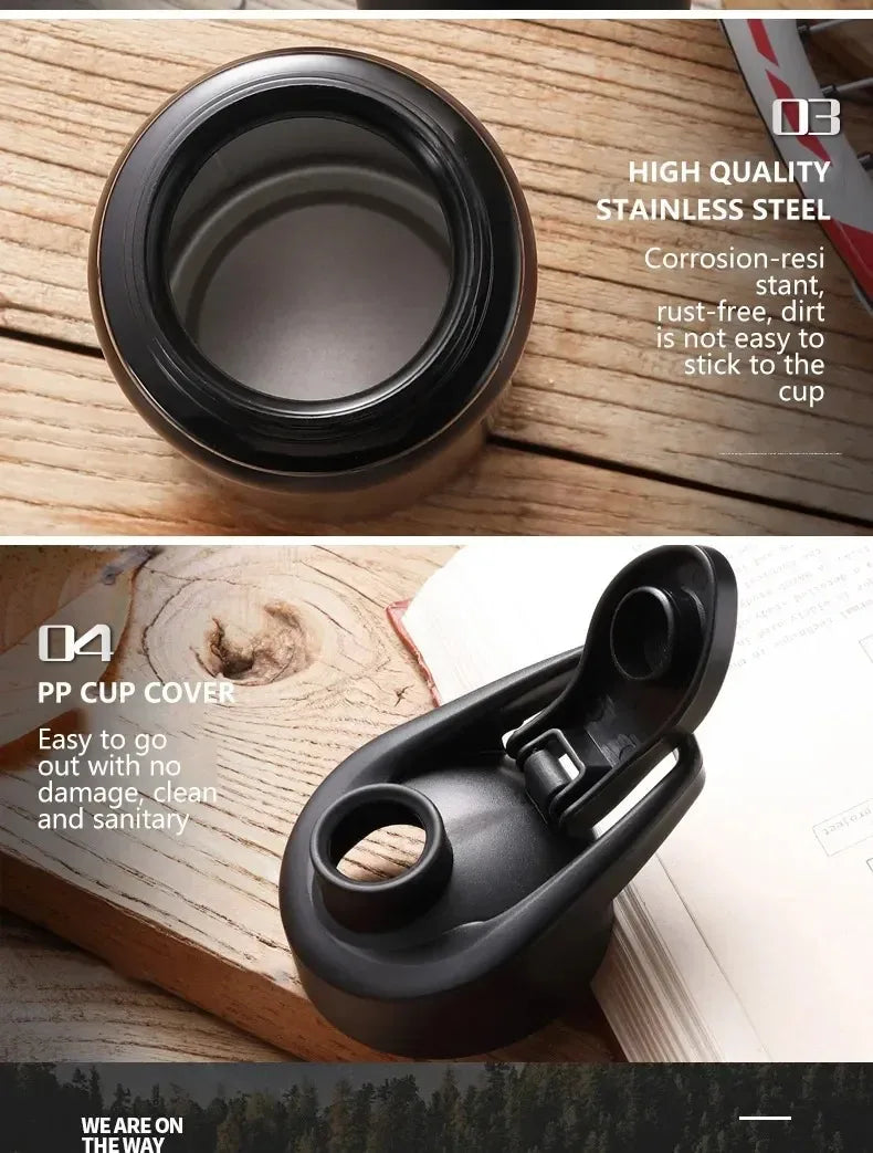 Stainless Steel Water Bottle For Outdoors and Fitness